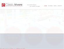 Tablet Screenshot of casadavivere.com